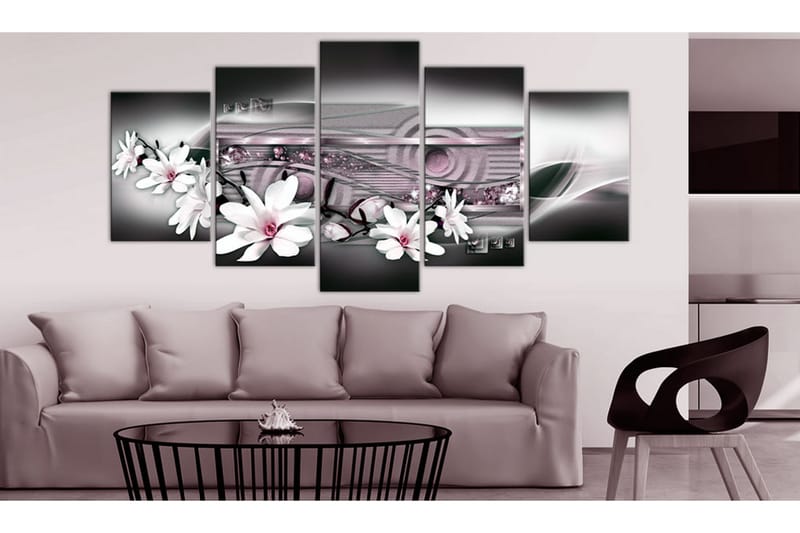 Bilde Flower Expression 100x50 - Artgeist sp. z o. o. - Innredning - Bilder & kunst - Lerretsbilder