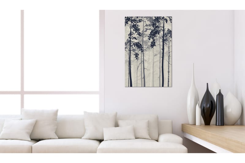 Bilde Forest In Fog 40x60 - Artgeist sp. z o. o. - Innredning - Bilder & kunst - Lerretsbilder