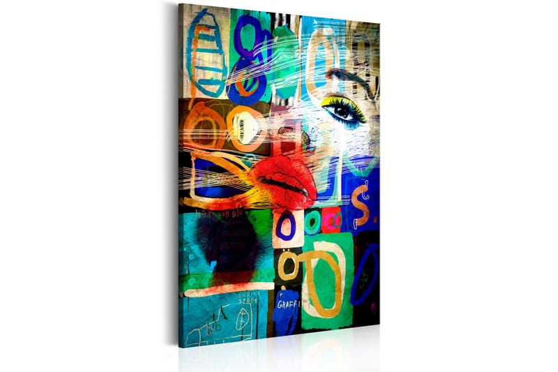 Bilde Kiss Of Modernity 40x60 - Artgeist sp. z o. o. - Innredning - Bilder & kunst - Lerretsbilder