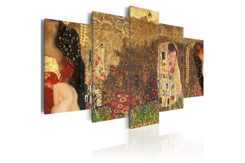 Bilde Klimt's Muses 200x100 - Artgeist sp. z o. o. - Innredning - Bilder & kunst - Lerretsbilder