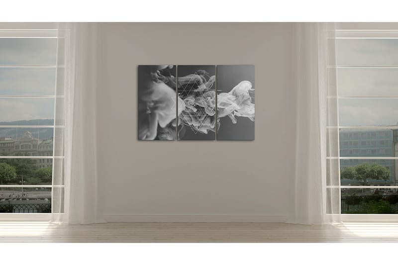 Bilde Røyk Og Symmetri 120x80 - Artgeist sp. z o. o. - Innredning - Bilder & kunst - Lerretsbilder