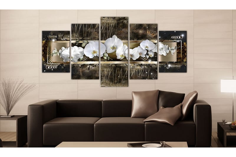 Bilde The Dream Of A Orchids 100x50 - Artgeist sp. z o. o. - Innredning - Bilder & kunst - Lerretsbilder