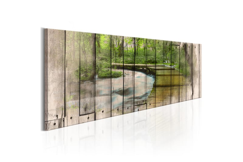 Bilde The River Of Memories 150x50 - Artgeist sp. z o. o. - Innredning - Bilder & kunst - Lerretsbilder