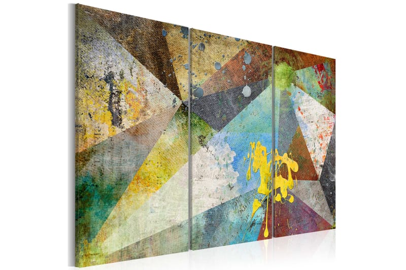 Bilde Through The Prism Of Colors 120x80 - Artgeist sp. z o. o. - Innredning - Bilder & kunst - Lerretsbilder