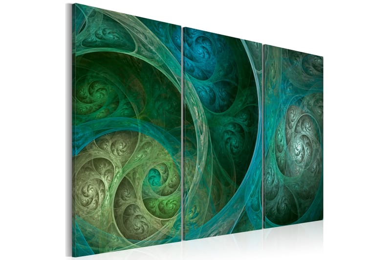 Bilde Turquoise Oriental Inspiration 60x40 - Artgeist sp. z o. o. - Innredning - Bilder & kunst - Lerretsbilder