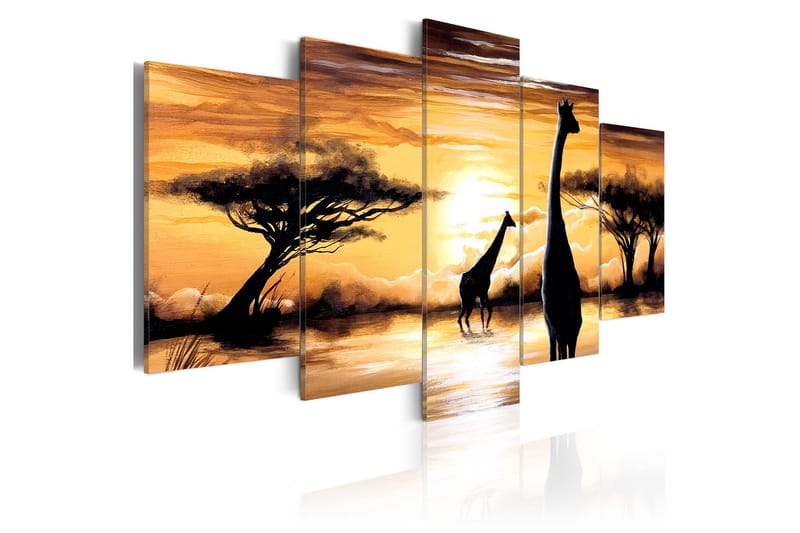 Bilde Wild Africa 200x100 - Artgeist sp. z o. o. - Innredning - Bilder & kunst - Lerretsbilder