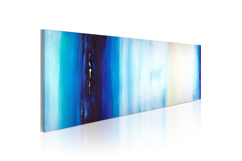 Canvasbilde Blå væske 100x40 cm