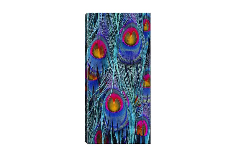 Canvasbilde DKY Abstract & Fractals Flerfarget - 50x120 cm - Innredning - Veggdekorasjon - Veggklokke