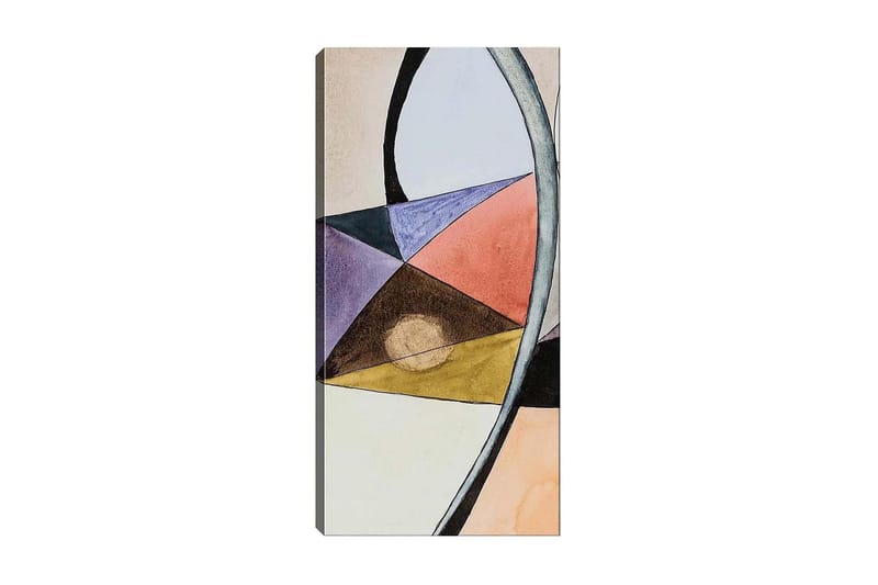 Canvasbilde DKY Geometric Flerfarget - 50x120 cm - Innredning - Bilder & kunst - Lerretsbilder