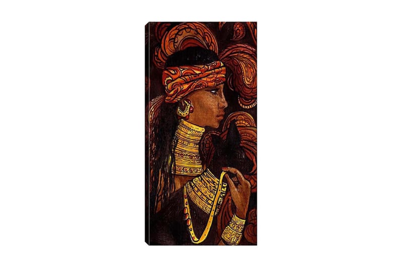 Canvasbilde DKY World Cultures Flerfarget - 50x120 cm - Innredning - Bilder & kunst - Lerretsbilder