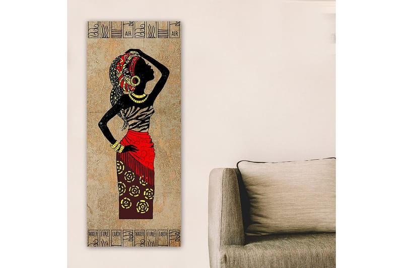 Canvasbilde DKY World Cultures Flerfarget - 50x120 cm - Innredning - Bilder & kunst - Lerretsbilder