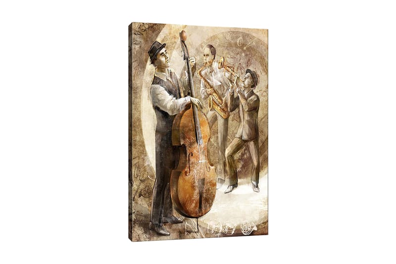 Canvasbilde Scenic Flerfarget - 55x07 cm - Innredning - Bilder & kunst - Lerretsbilder