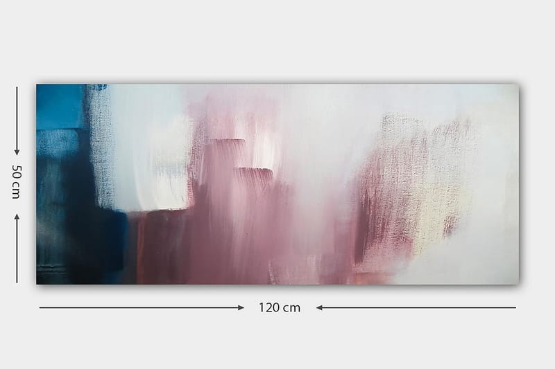 Canvasbilde YTY Abstract & Fractals Flerfarget - 120x50 cm - Innredning - Bilder & kunst - Lerretsbilder
