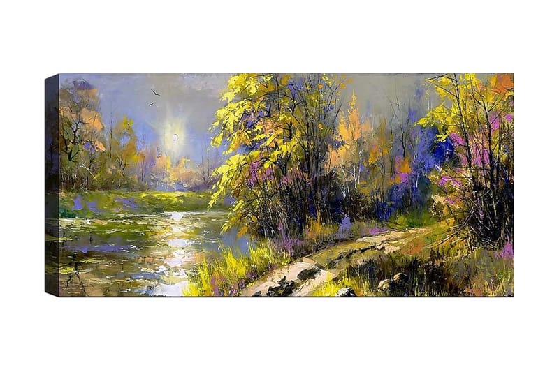 Canvasbilde YTY Landscape & Nature Flerfarget - 120x50 cm - Innredning - Veggdekorasjon - Tapeter - Fototapeter