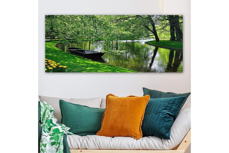 Canvasbilde YTY Landscape & Nature Flerfarget - 120x50 cm - Innredning - Bilder & kunst - Lerretsbilder