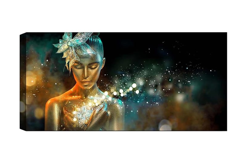 Canvasbilde YTY Spiritual Flerfarget - 120x50 cm - Innredning - Bilder & kunst - Lerretsbilder