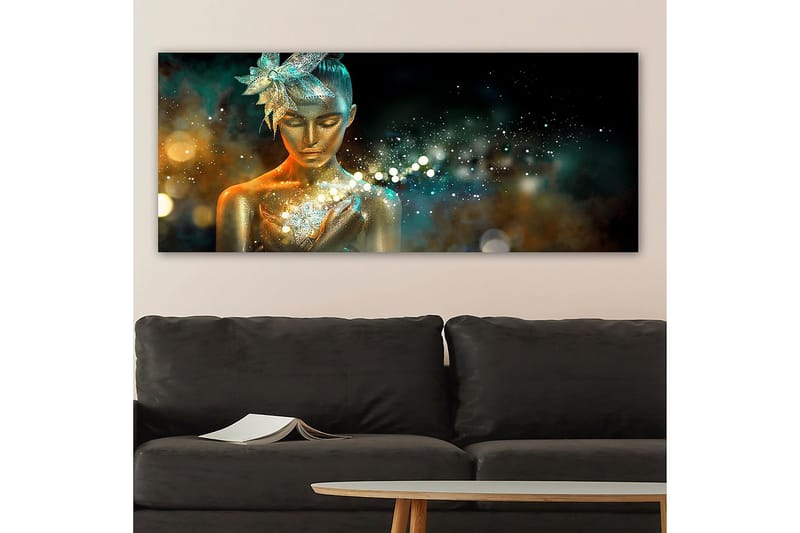 Canvasbilde YTY Spiritual Flerfarget - 120x50 cm - Innredning - Bilder & kunst - Lerretsbilder
