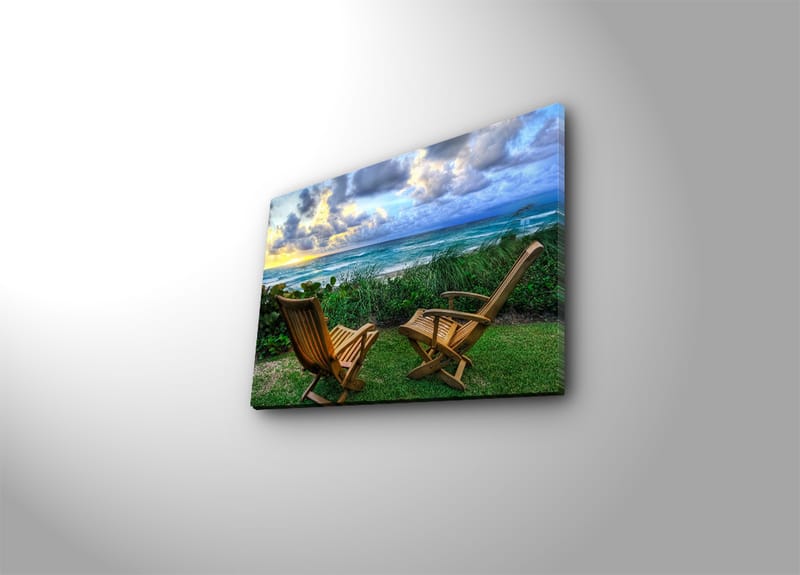 Dekorativ Canvasbilde 28x38 cm - Flerfarget - Innredning - Bilder & kunst - Lerretsbilder