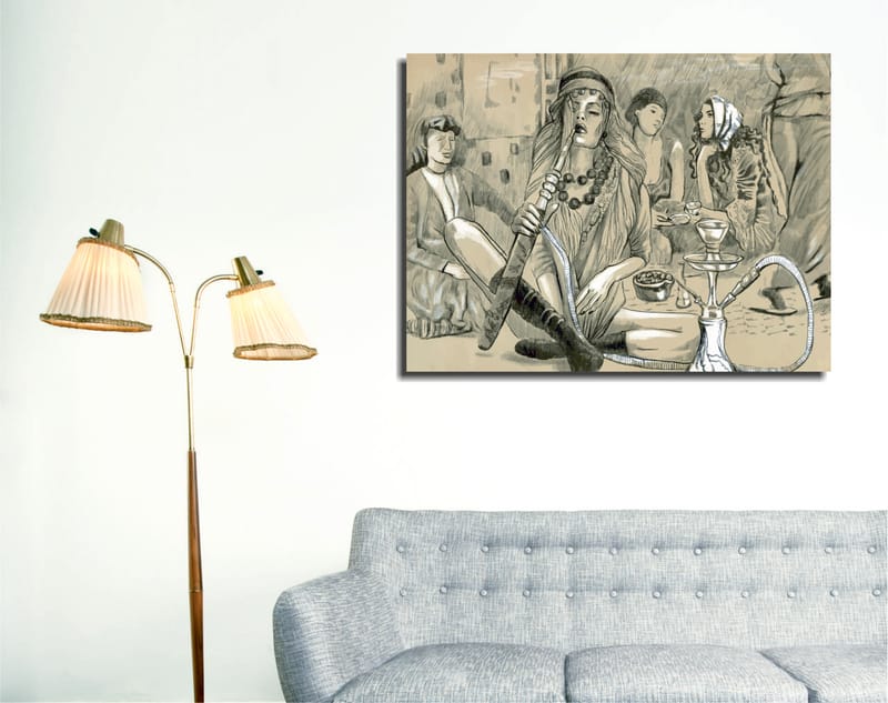 Dekorativ Canvasbilde 30x40 cm - Flerfarget - Innredning - Bilder & kunst - Lerretsbilder