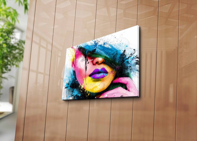 Dekorativ Canvasbilde 30x40 cm - Flerfarget - Innredning - Bilder & kunst - Lerretsbilder
