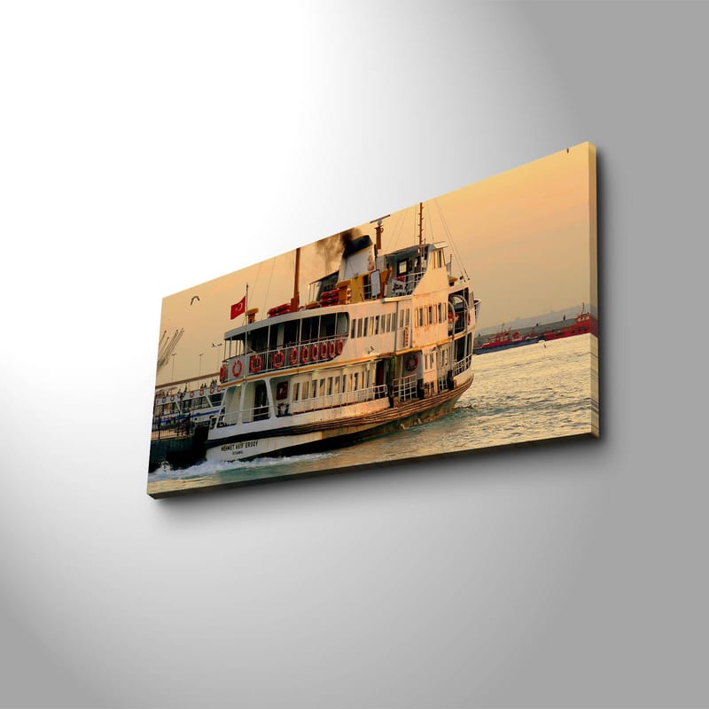 Dekorativ Canvasbilde 30x70 cm - Flerfarget - Innredning - Bilder & kunst - Lerretsbilder