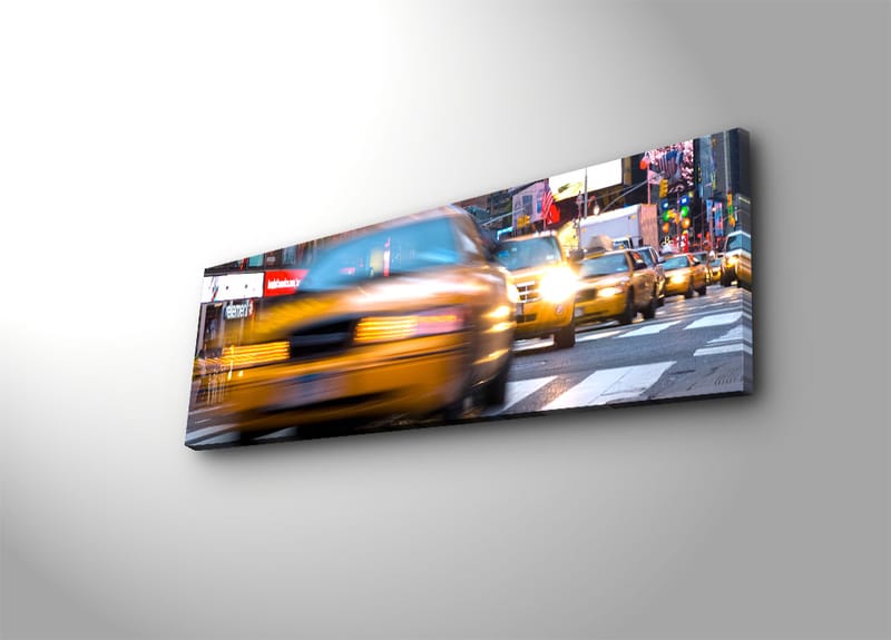 Dekorativ Canvasbilde 30x90 cm - Flerfarget - Innredning - Bilder & kunst - Lerretsbilder