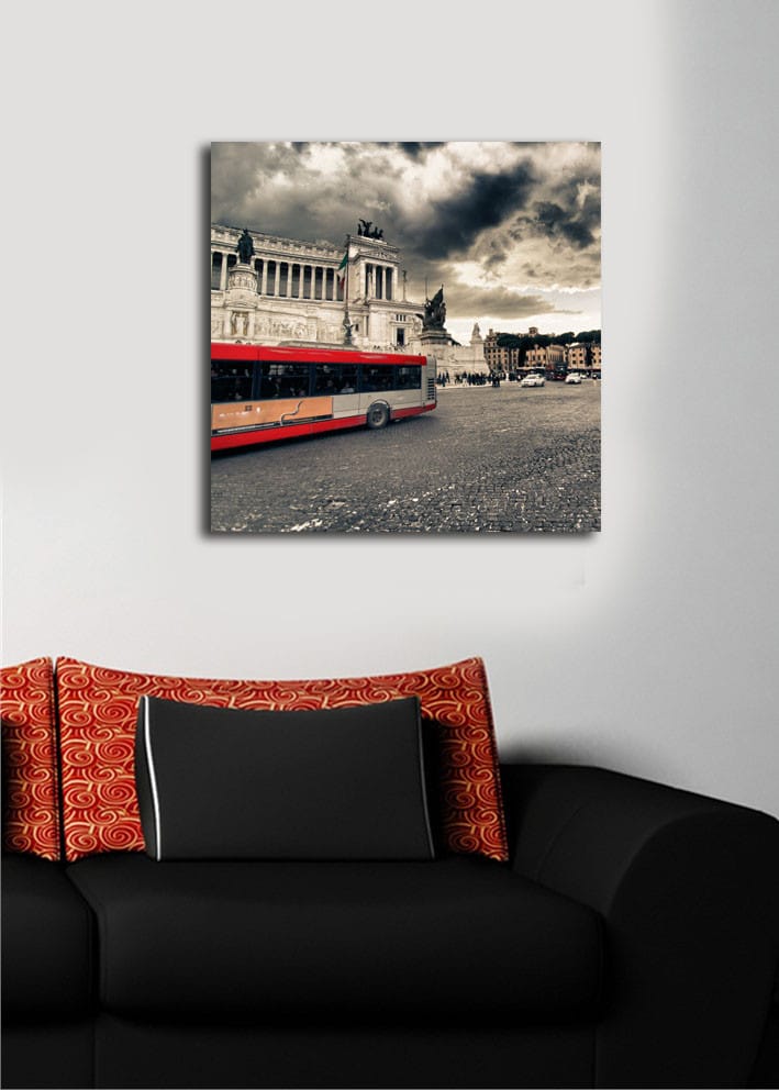 Dekorativ Canvasbilde 45x45 cm - Flerfarget - Innredning - Bilder & kunst - Lerretsbilder