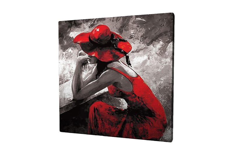 Dekorativ Canvasbilde 45x45 cm - Flerfarget - Innredning - Bilder & kunst - Lerretsbilder