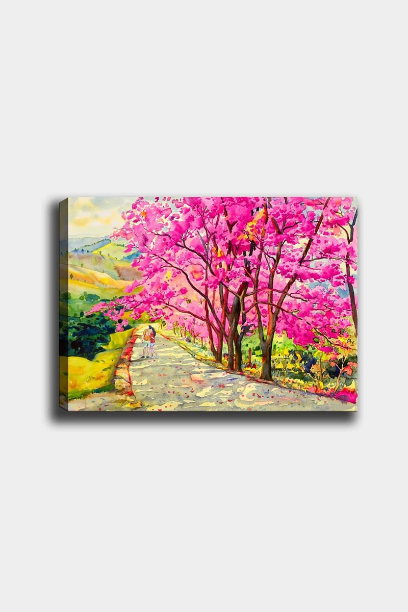 Dekorativ Canvasbilde 50x70 cm - Flerfarget - Innredning - Bilder & kunst - Lerretsbilder