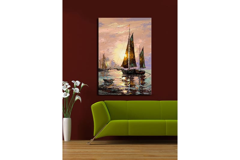 Dekorativ Canvasbilde 70x100 cm - Flerfarget - Innredning - Bilder & kunst - Lerretsbilder