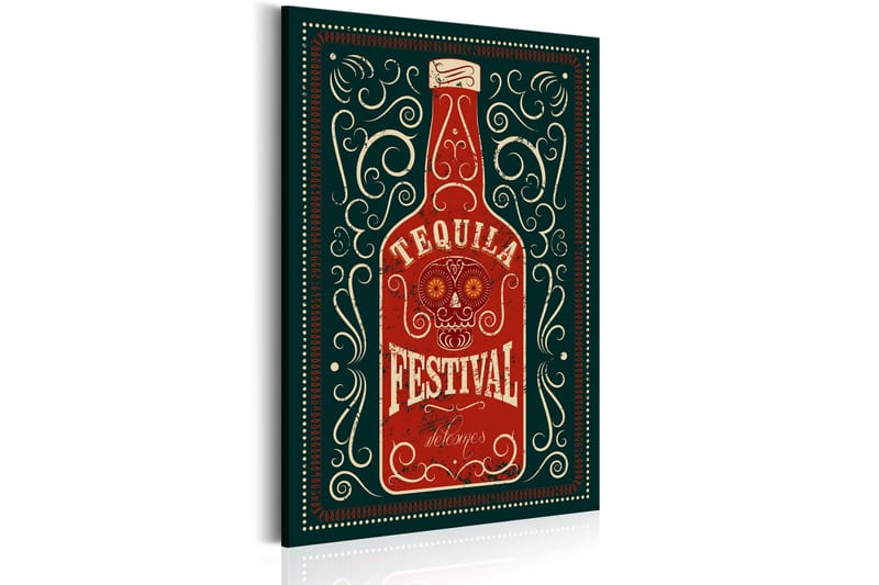 Tavle Tequila Festival 80X120 - Artgeist sp. z o. o. - Innredning - Bilder & kunst - Lerretsbilder