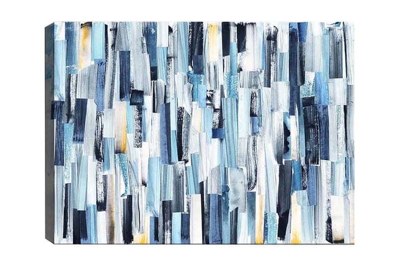 Veggdekor Canvasbilde Bract Abstract - 70x50 cm - Innredning - Bilder & kunst - Lerretsbilder