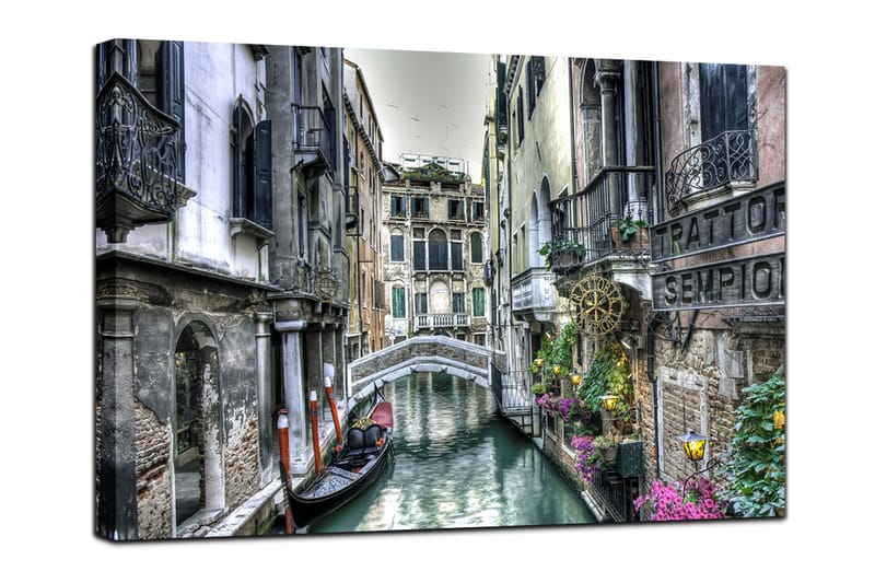 Venice Kanvasbilde 75x100 cm - Innredning - Bilder & kunst - Lerretsbilder