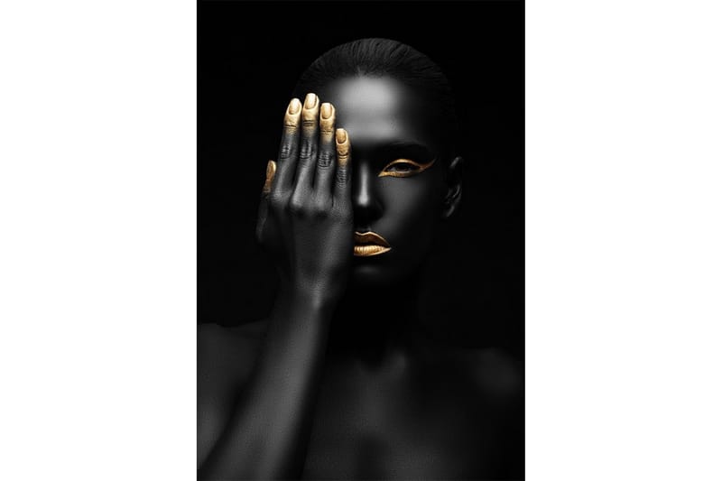Gold finger Poster - 50x70 cm - Innredning - Bilder & kunst - Posters