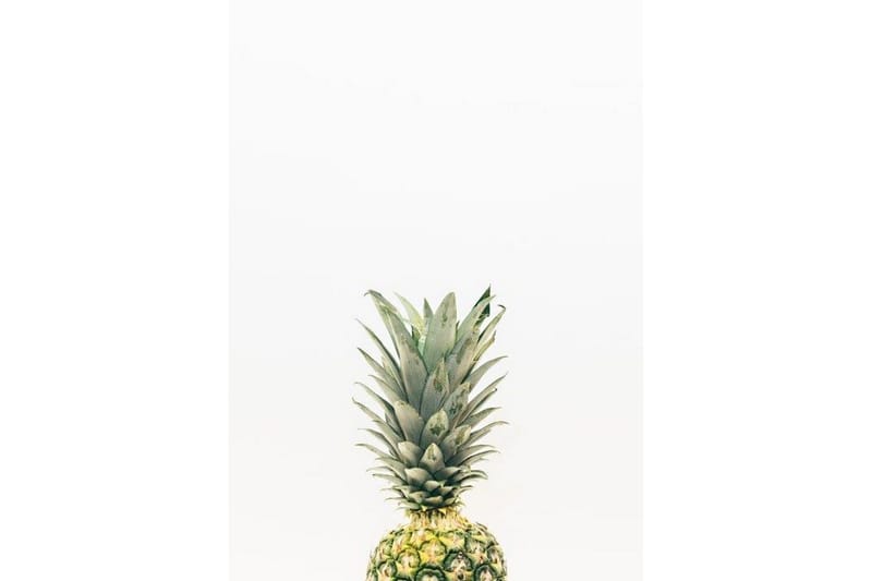 Green Pineapple Poster - 50x70cm - Innredning - Bilder & kunst - Posters