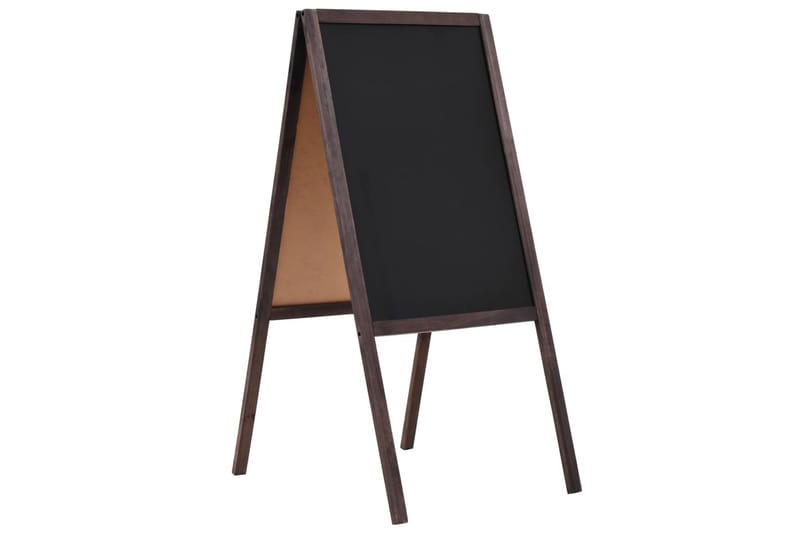 Dobbeltsidig tavle sedertre frittstående 40x60 cm - Innredning - Veggdekorasjon - Skilt - Metallskilt