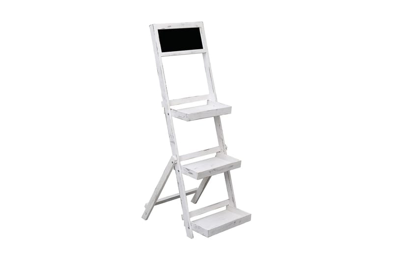 Tavlestativ hvit 42x40x120 cm tre - Innredning - Bilder & kunst - Presentasjonstavle & tegnetavle - Whiteboard