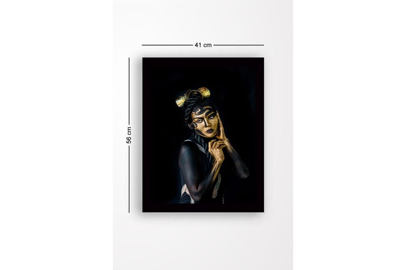 Dekorativ InnRammemet MDF-maling 41x56 cm - Flerfarget - Innredning - Bilder & kunst