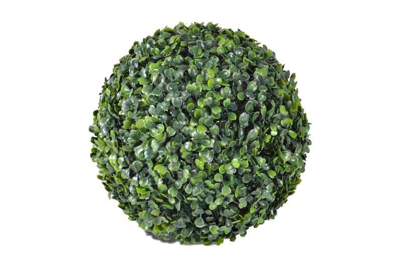 Buksbomball kunstige blader 35 cm 2 stk - Innredning - Dekorasjon - Kunstige planter