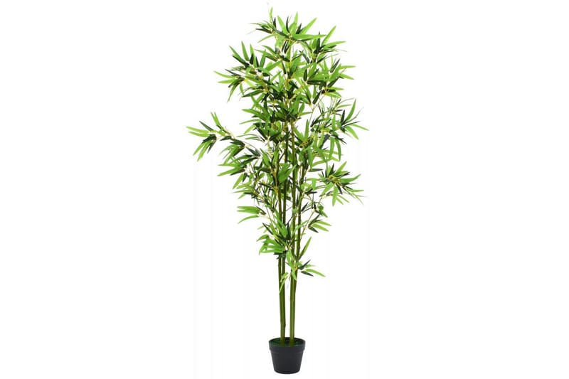 Kunstig bambus med potte 175 cm grønn - Innredning - Dekorasjon - Kunstige planter