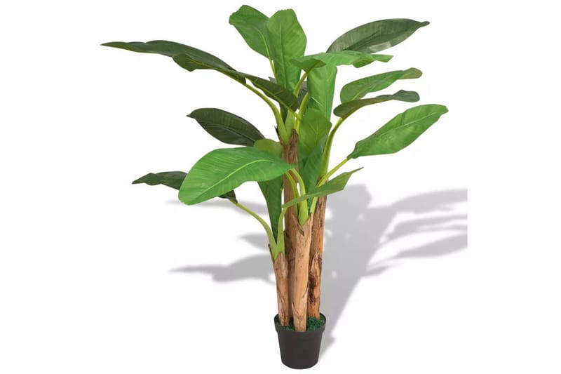 Kunstig banantre med potte 175 cm grønn - Innredning - Dekorasjon - Kunstige planter