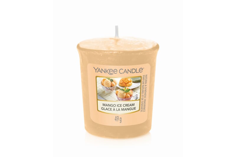 Classic Votive Mango Ice Cream Duftlys - Yankee Candle - Innredning - Lys & dufter - Stearinlys - Duftlys