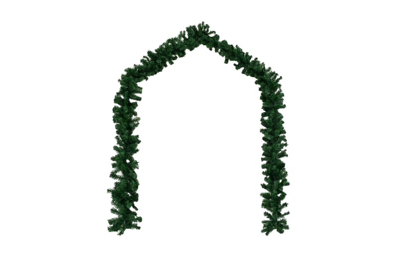 Julegarland 4 stk grønn 270 cm PVC