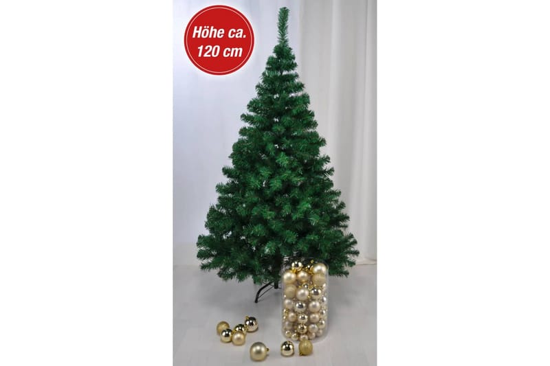 HI Juletre med metallstativ grønn 120 cm - Innredning - Julepynt & helgedekorasjon - Julepynt & juledekorasjon - Plastjuletre