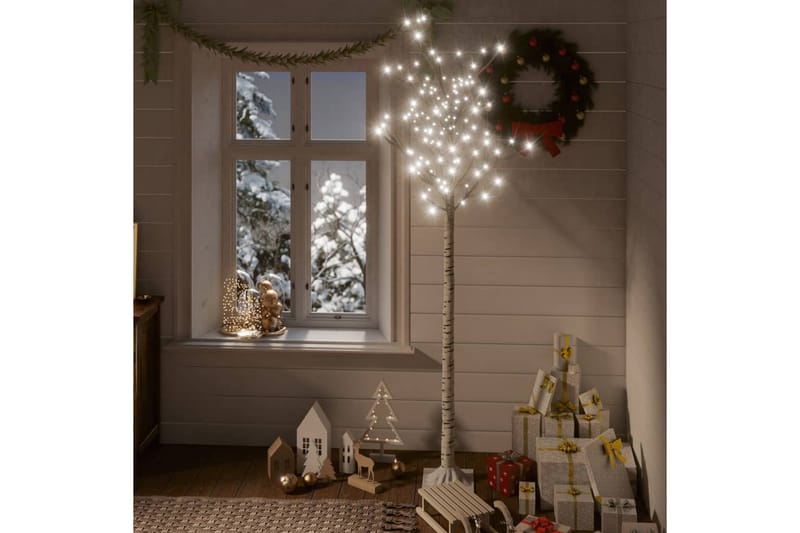 Juletre 180 LED-dioder silje innendørs & utendørst 1,8m - Innredning - Julepynt & helgedekorasjon - Julepynt & juledekorasjon - Plastjuletre
