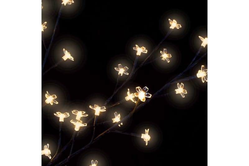 Juletre 200 lysdioder varmhvitt lys kirsebærblomst 180 cm - Innredning - Julepynt & helgedekorasjon - Julepynt & juledekorasjon - Plastjuletre