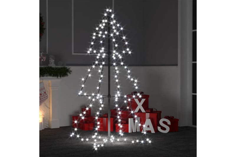 Juletre kjegle 160 LED innendørs og utendørs 78x120 cm - Belysning - Julebelysning - Julelys ute