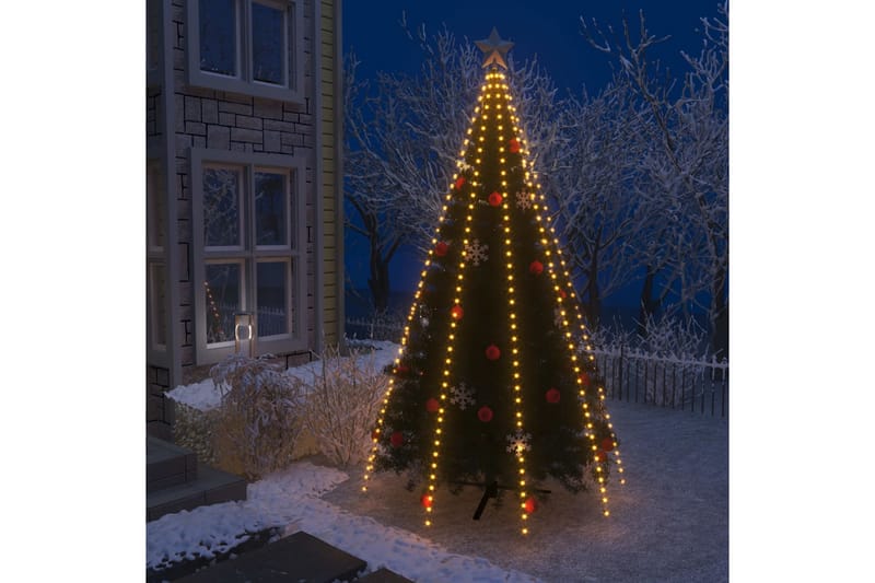 Juletre lysnett med 400 lysdioder IP44 400 cm - Innredning - Julepynt & helgedekorasjon - Julepynt & juledekorasjon - Plastjuletre