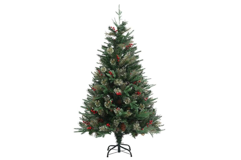 Juletre med kongler grønn 120 cm PVC og PE - Innredning - Julepynt & helgedekorasjon - Julepynt & juledekorasjon - Plastjuletre