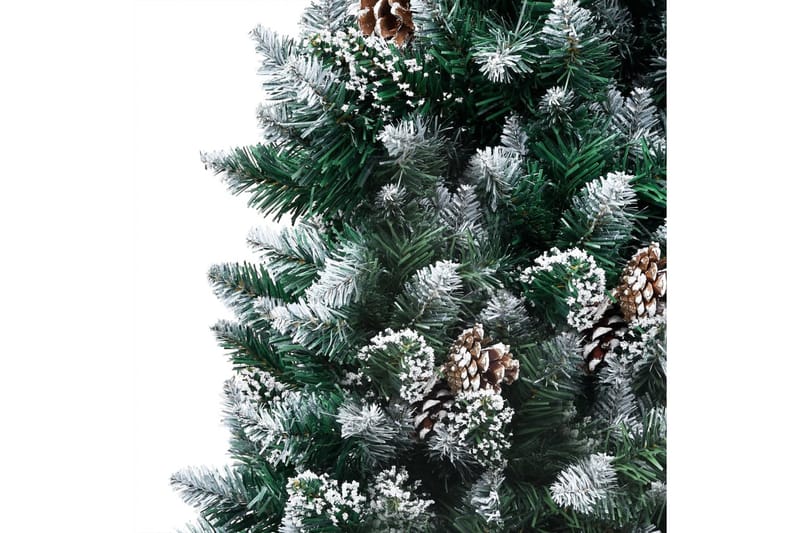 Kunstig juletre med ED og kulesett og furukongler 240 cm - Innredning - Julepynt & helgedekorasjon - Julepynt & juledekorasjon - Plastjuletre